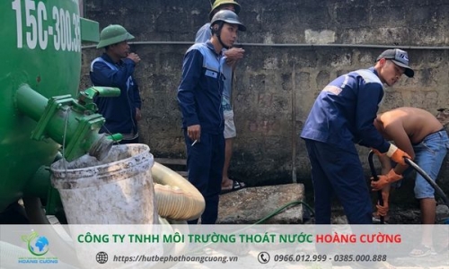 Hút bể phốt tại Thường Tín ✅ Dịch vụ hút bể phốt chất lượng cao